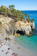 Plage de l'ile Vierge beach