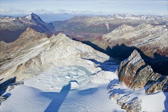 Aerial view of Tierra del Fuego National Park