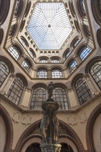 Courtyard with fountain