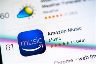 Amazon Music App in the Apple App Store