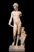 Marble statue of Eros Thanatos