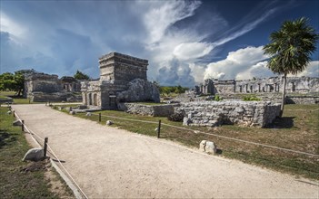 Ancient Mayan ruin