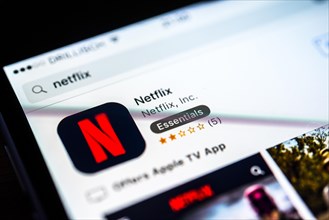 Netflix App in the Apple App Store