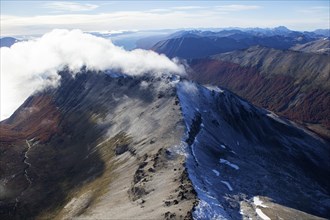 Aerial view of Tierra del Fuego National Park