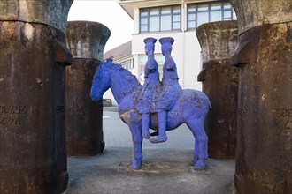 Sculpture Blauer Reiter by Johannes Bruns