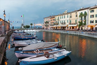 Harbour with fishing boats