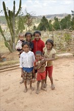 Children in the village Ambatomitsangana