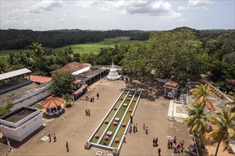 View of temple grounds