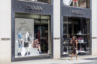 Fashion store Prada