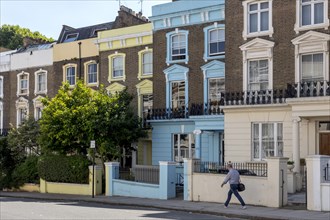 Row of houses in Primrose Hill