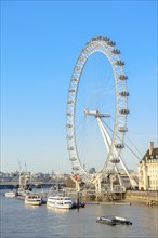 London Eye and Thames