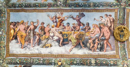 Wedding banquet of Cupid and Psyche