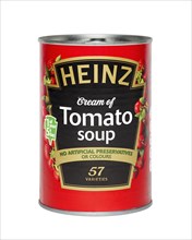 Can of Heinz tomato soup