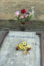Grave of Igor Stravinsky