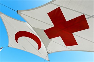 Red Cross and Flag of the Red Crescent