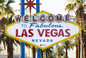 Front of Welcome to Fabulous Las Vegas sign