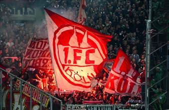 Cologne fans with flags