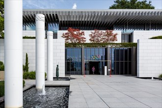 Entrance to the Olympic Museum