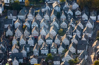 Half-timbered houses