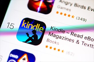 Amazon Kindle App in the Apple App Store