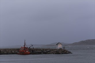 Guide boat at Fiskebacksvik