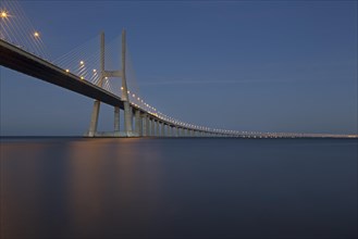 Vasco da Gama bridge over the Tagus river