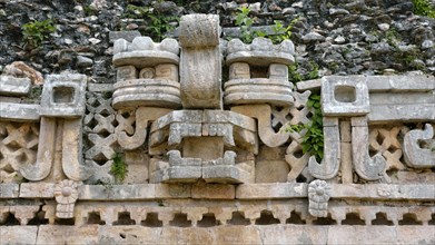 Relief with mask of the rain god Chaak