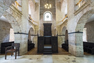 Interior of the Old Sepharad Synagogue