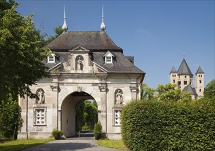 Gatehouse with monastery Basilica of St. Andrew