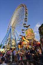 Visitors at the Ferris Wheel