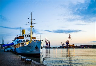 Boat in harbour