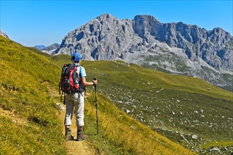 Hiker in Prattigau