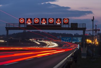Traffic jam in Germany