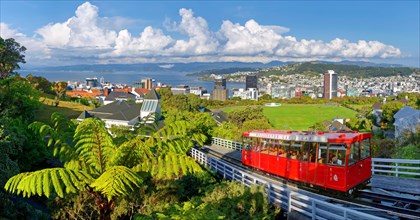 Historic cable car of Wellington