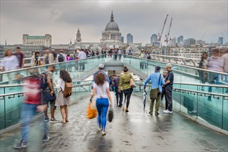 Millenium Bridge and St. Paul's Cathedral