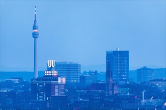 City panorama of Dortmund
