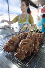 Fried skewers