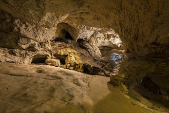 Dripstone cave Lurgrotte
