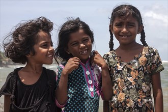 Three local girls