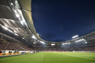Mercedes-Benz Arena with audience