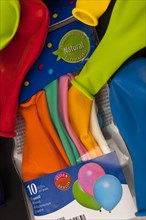 Coloured balloons