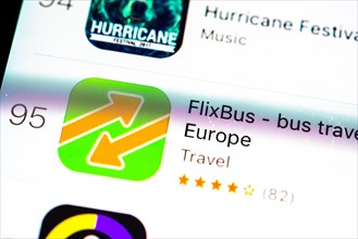 Flixbus in the Apple App Store