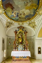 Altar in side nave