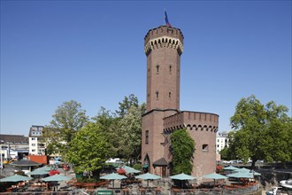 Malakoff Tower and Hafenterrasse cafe
