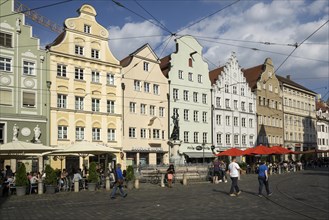 Historic houses on the Maximilianstrasse
