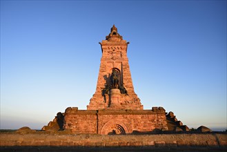 Kyffhauser monument in the evening light