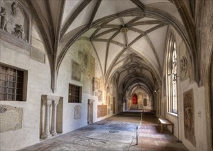 Cloister inside the Cathedral of Augsburg