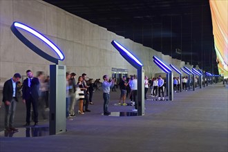 Exhibition hall of Samsung