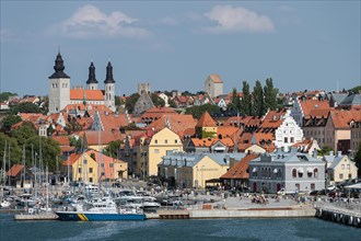 Old town with cathedral and harbour