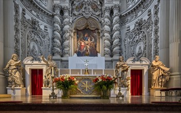 Altar in the Theatine Church in Munich